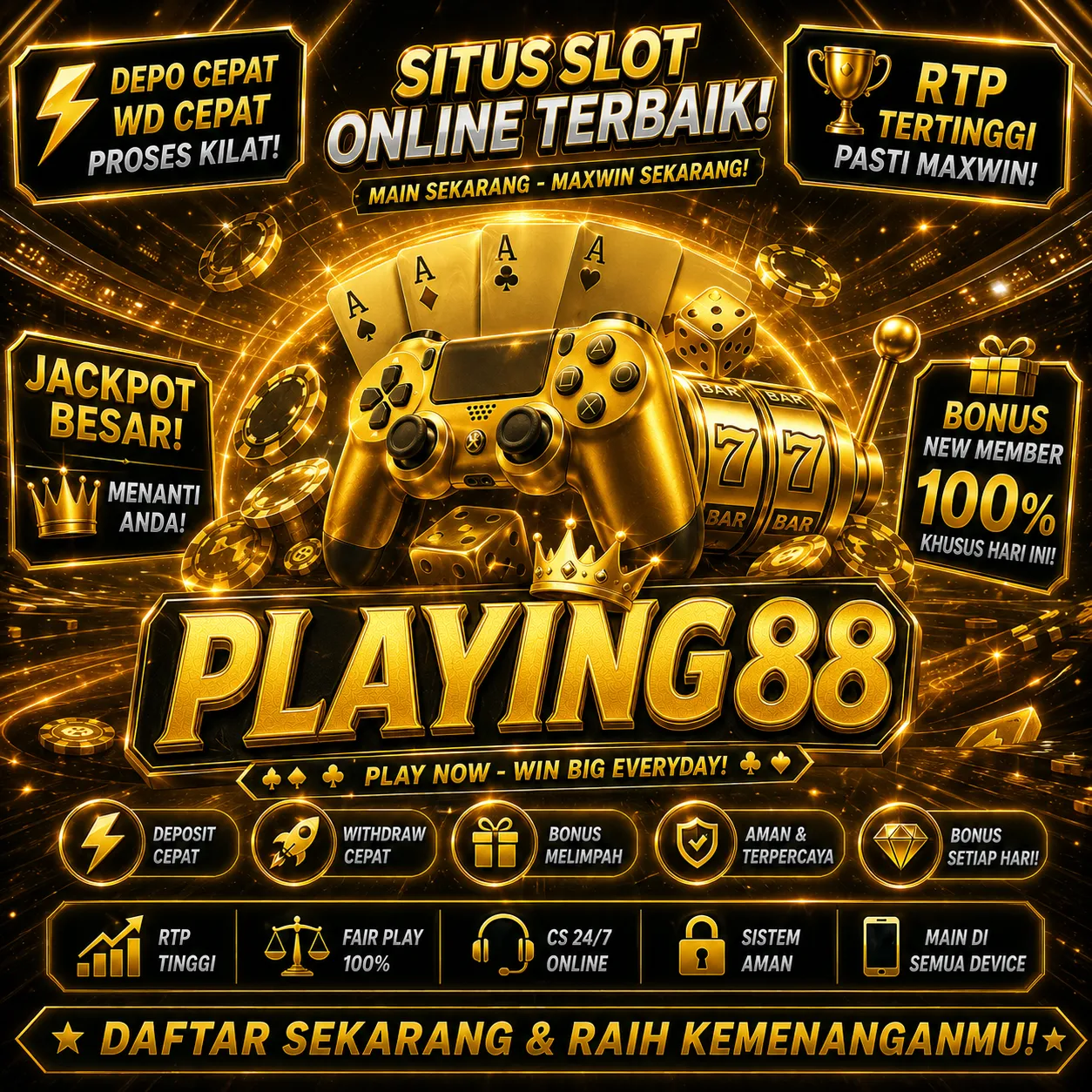 PLAYING88 Banner